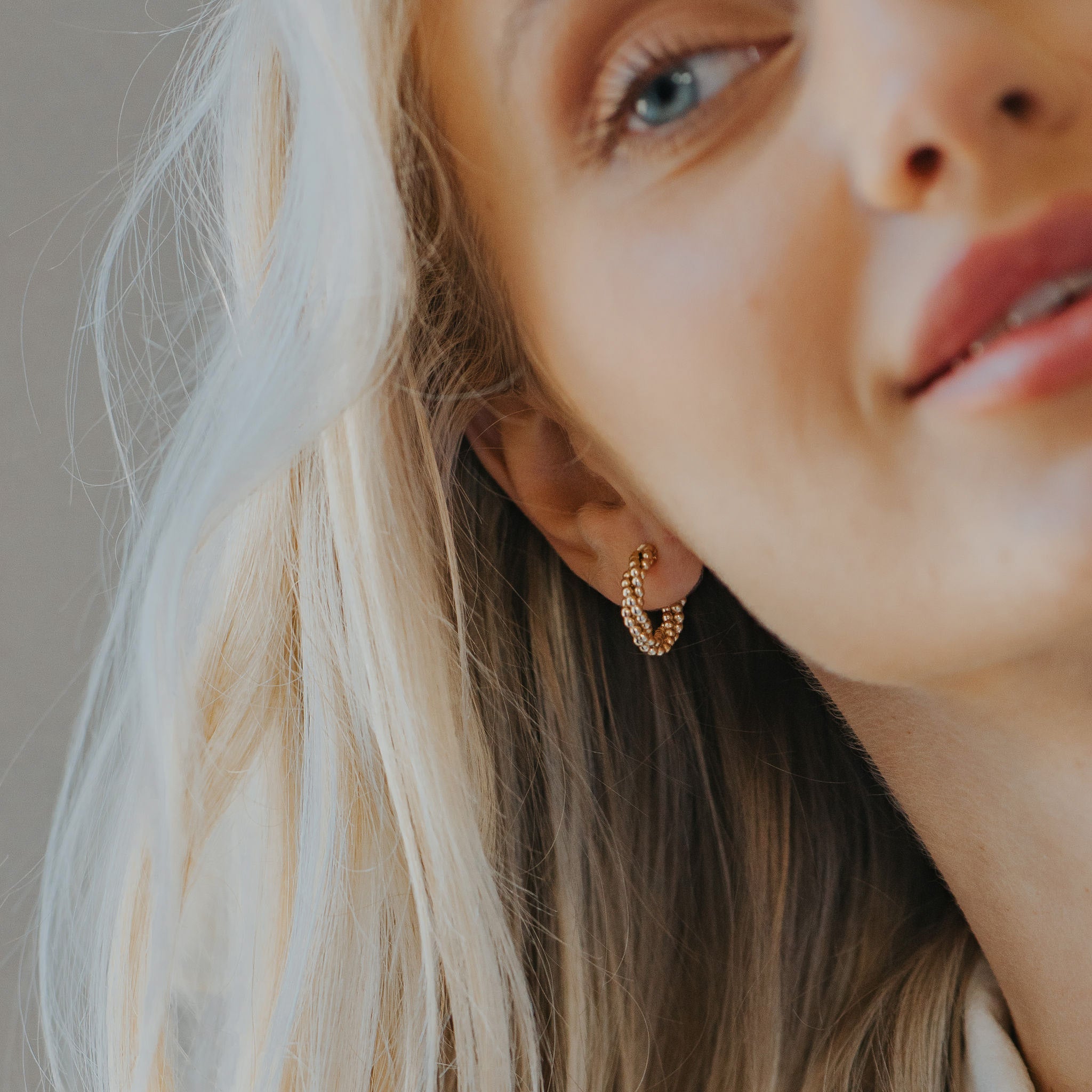 barnacle hoop earrings, ocean jewelry, coastal hoop earrings, everyday jewelry, sea lover gift, sterling silver hoops, boho jewelry, beach inspired earrings, gift for her, freshwater jewelry, handmade coastal earrings, statement hoop earrings, ocean themed jewelry