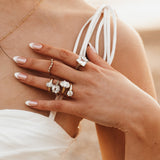 diamond ring and gold - Unique Engagement Rings 2000 - Dainty London