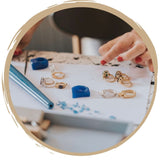 Private Engagement Ring or Wedding Band Making Workshop - Bespoke Ring Design London - Dainty London