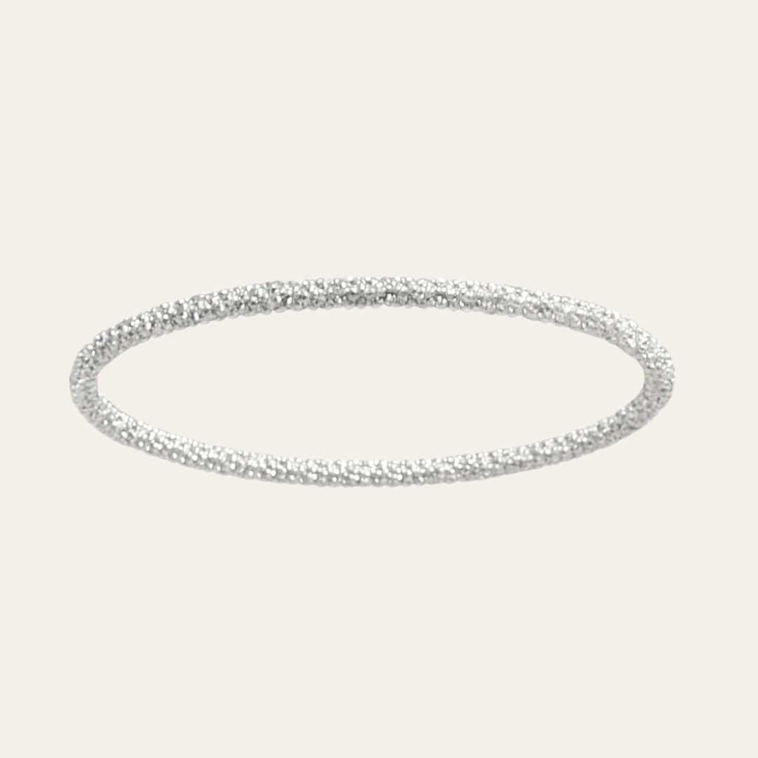 Silver Barnacle Bangle - Dainty London