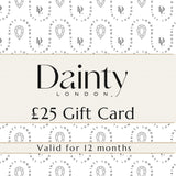 Dainty London Gift Card - Jewellery Gift Cards- Dainty London
