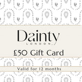 Dainty London Gift Card - Jewellery Gift Cards- Dainty London