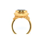 Solid Gold Calla Ring - Dainty London