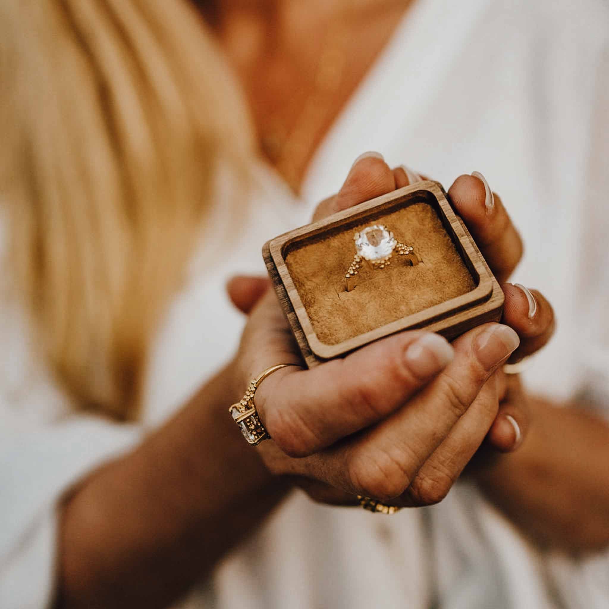 The look of love: What are the gemstones that are made for engagements? - Dainty London