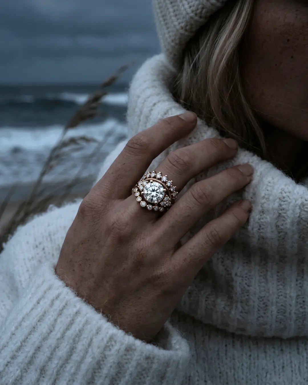 wedding and eternity rings by dainty london