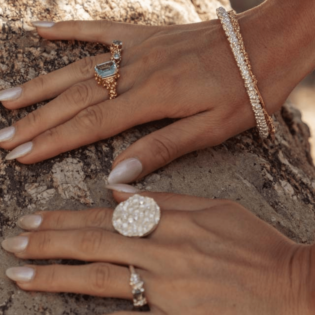 Gold Everyday Rings - Dainty London