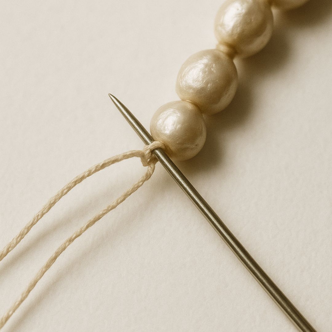 pearl necklace workshop, jewellery making class, DIY pearl jewellry, handmade pearl necklace, personalised jewelry gift, craft your own necklace, beginner jewellery course, fashion accessory class, bridal jewellery workshop, creative gift idea, pearl crafting activity, custom jewelry workshop, unique gift for her