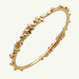 Dainty Gold Grain Bangle - Dainty London