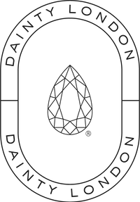 Dainty London sustainable jewellery brand logo