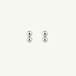 Dainty Silver Single Stud Earrings - Dainty London