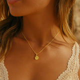 gold fossil necklace, gold pendant, ammonite jewellery, beach inspired jewelry, summer jewellry gift, eco friendly jewelry, handcrafted nature jewellery, fossil lover gift, seaside necklace, lightweight silver chain, unique gift for her, handmade beach jewellery