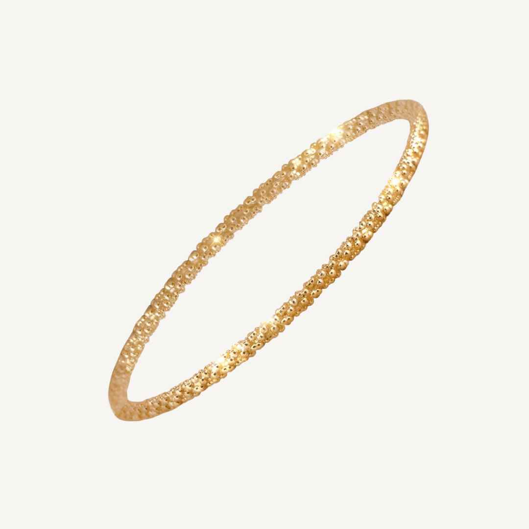Gold Barnacle Bangle - Dainty London