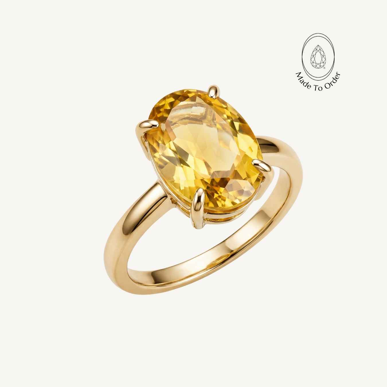 gold oval citrine ring, yellow citrine jewellery, Victorian style ring, cocktail ring for women, handcrafted citrine ring, gold vermeil jewellery, sustainable silver ring, statement gemstone ring, elegant gift for her, yellow gemstone ring, unique cocktail accessory, vintage-inspired jewelry, everyday luxury ring