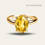 gold oval citrine ring, yellow citrine jewellery, Victorian style ring, cocktail ring for women, handcrafted citrine ring, gold vermeil jewellery, sustainable silver ring, statement gemstone ring, elegant gift for her, yellow gemstone ring, unique cocktail accessory, vintage-inspired jewelry, everyday luxury ring