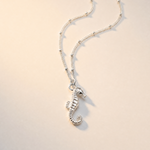 seahorse jewelry, ocean necklace, sea life pendant, marine inspired gift, handmade silver necklace, gold vermeil jewelry, beach lover gift, nautical accessories, ocean lover gift, childhood wonder jewelry, handcrafted seahorse, delicate sea jewelry, coastal fashion jewelry