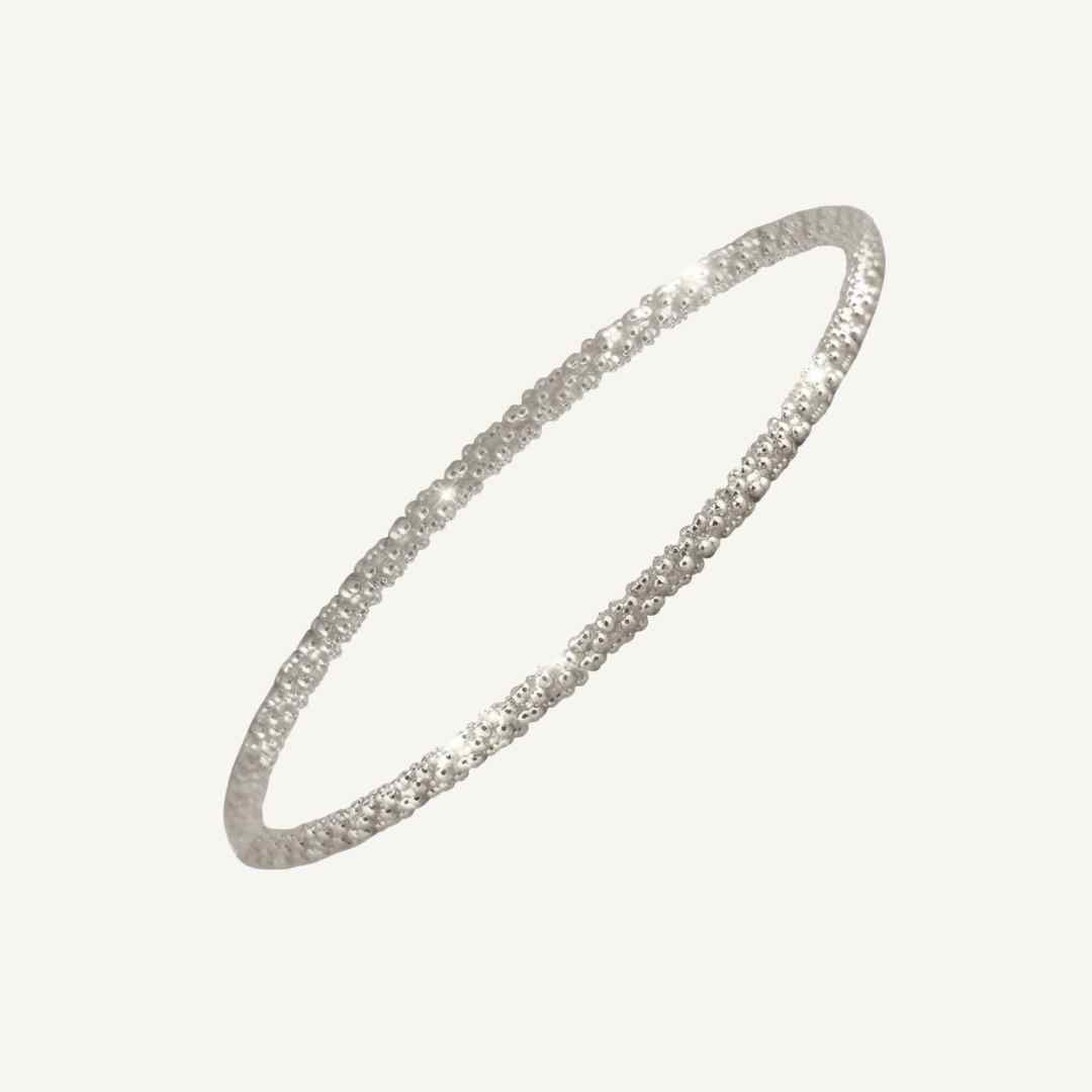 Silver Barnacle Bangle - Dainty London