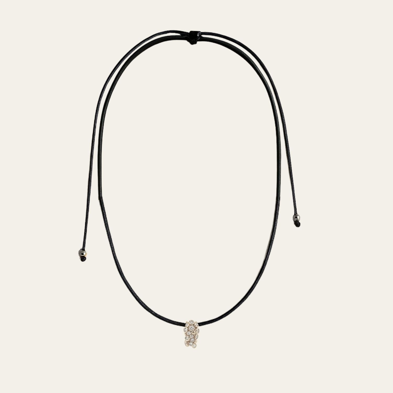 Silver cord necklace, barnacle pendant jewellery, adjustable black cord, white topaz necklace, nautical jewelry gift, everyday boho necklace, handmade ocean jewelry, beach inspired gift, minimalist necklace, unique gift for her, layered jewelry, gift for ocean lovers, handcrafted jewelry gift