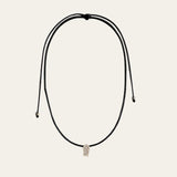 Silver cord necklace, barnacle pendant jewellery, adjustable black cord, white topaz necklace, nautical jewelry gift, everyday boho necklace, handmade ocean jewelry, beach inspired gift, minimalist necklace, unique gift for her, layered jewelry, gift for ocean lovers, handcrafted jewelry gift