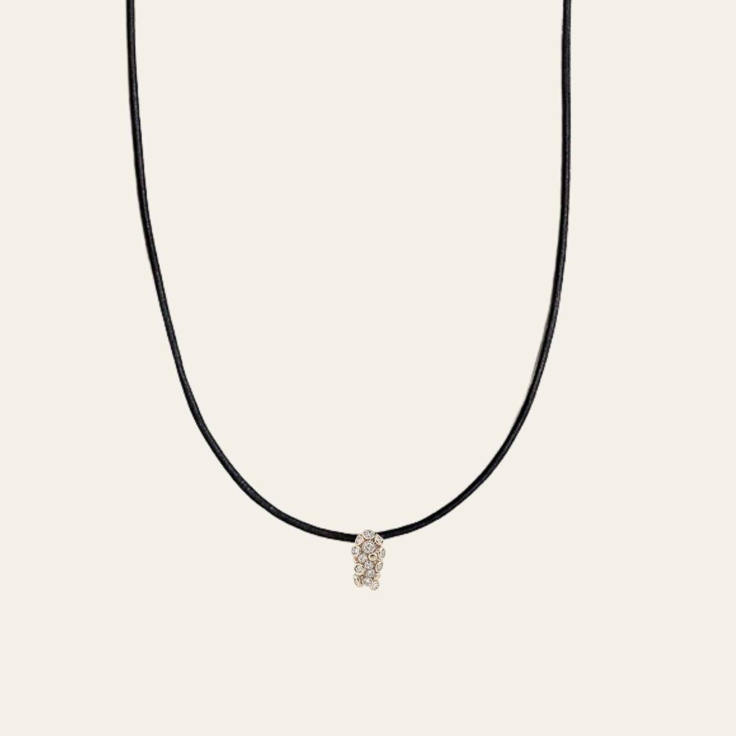 Silver cord necklace, barnacle pendant jewellery, adjustable black cord, white topaz necklace, nautical jewelry gift, everyday boho necklace, handmade ocean jewelry, beach inspired gift, minimalist necklace, unique gift for her, layered jewelry, gift for ocean lovers, handcrafted jewelry gift