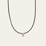 Silver cord necklace, barnacle pendant jewellery, adjustable black cord, white topaz necklace, nautical jewelry gift, everyday boho necklace, handmade ocean jewelry, beach inspired gift, minimalist necklace, unique gift for her, layered jewelry, gift for ocean lovers, handcrafted jewelry gift