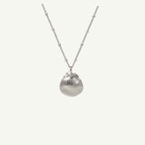 Silver Seashell Necklace - Sustainable beach jewellery - Dainty London