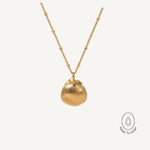 Solid Gold Seashell Necklace for Lovers of the Sea - Dainty London