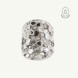 The Silver Hemera Saddle Ring - Statement Everyday Silver Rings for ladies - Dainty London