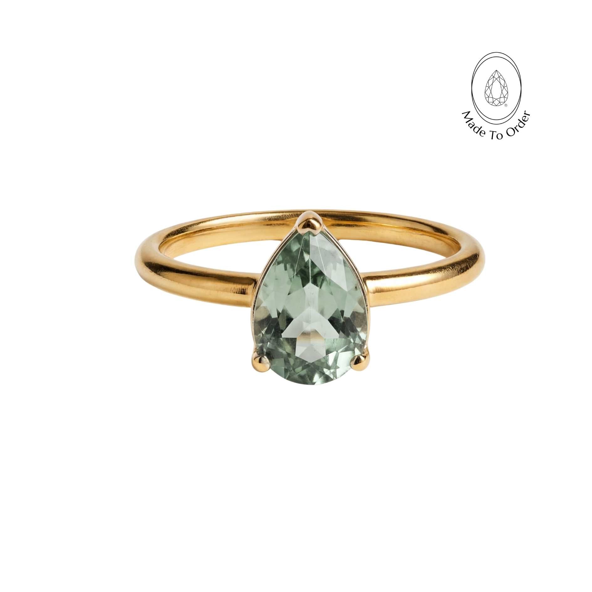 sustainable jewellery, eco friendly ring, organic gemstone ring, green amethyst ring, cocktail jewelry, handmade silver ring, LaborDay gift, birthday jewellery, ocean inspired jewelry, unique gemstone ring, colorful gemstone ring, special occasion jewelry, eco conscious gift