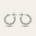 Barnacle Huggie Hoop Earrings - Dainty London