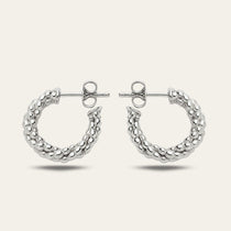 Barnacle Huggie Hoop Earrings - Dainty London