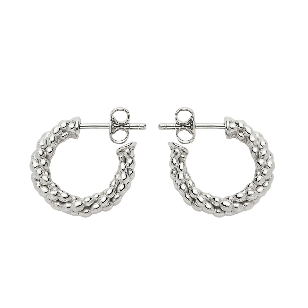 Barnacle Huggie Hoop Earrings - Dainty London