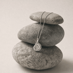 Dainty Gold Ammonite Fossil Necklace - Dainty London