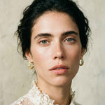 Dainty Gold Flower Huggie Hoops - Dainty London