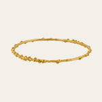 Dainty Gold Grain Bangle - Dainty London