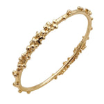 Dainty Gold Grain Bangle - Dainty London