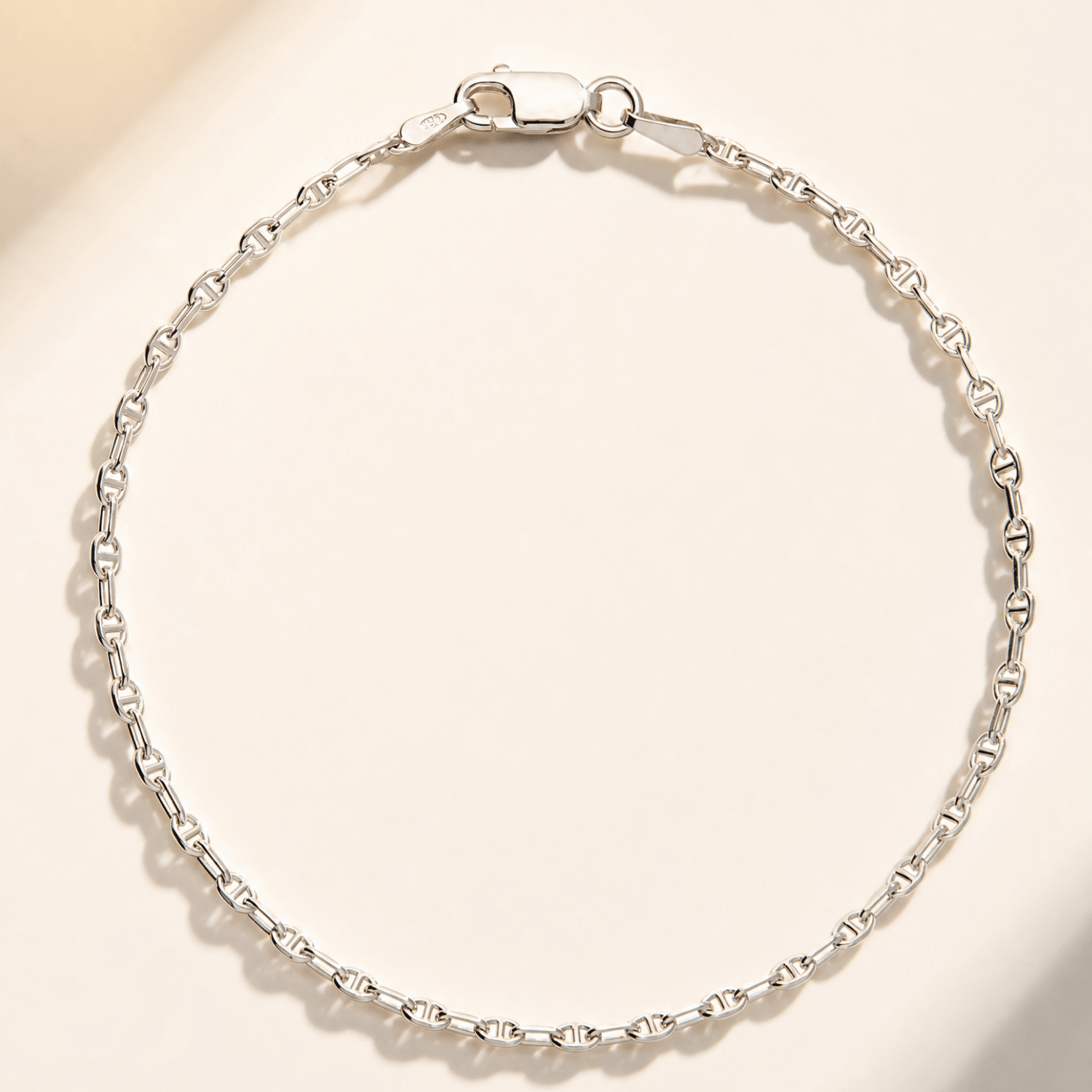 sterling silver bracelet, anchor chain jewellery, unisex silver bracelet, everyday jewelry, silver chain gift, men's silver bracelet, women's silver bracelet, textured silver bracelet, durable jewelry, gift for him, gift for her, stylish silver accessory, casual wear jewelry
