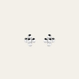 Dainty Silver Cluster Studs | Dainty Affordable Everyday Earrings | Dainty London