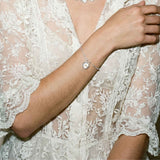 Dainty Silver Daisy Bracelet - Dainty London