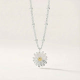 Dainty Silver Daisy Bracelet - Dainty London