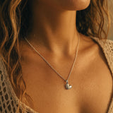 Dainty Silver Heart Necklace - Dainty London
