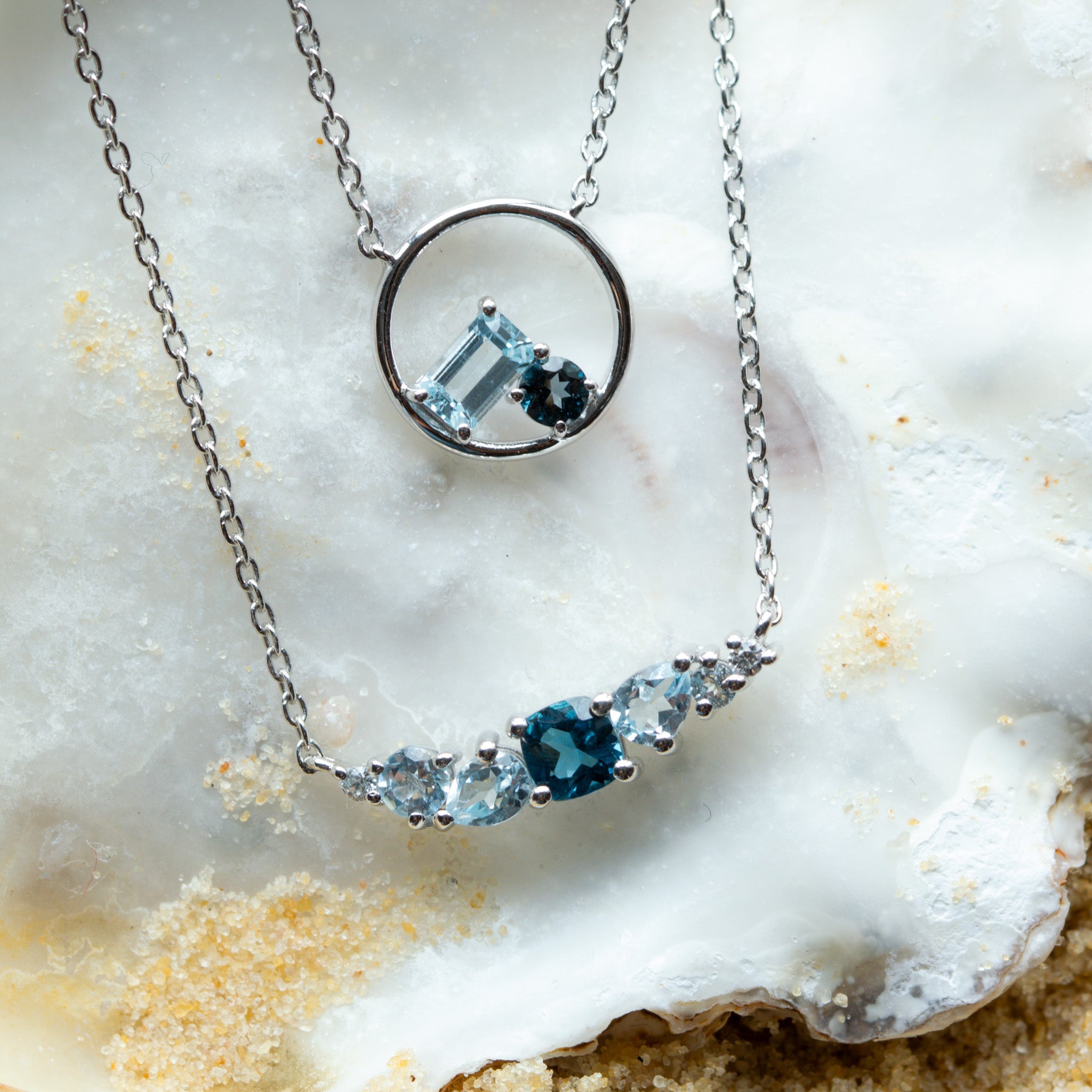 Dainty Silver Leila Necklace - Dainty London