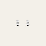 Dainty Silver Single Stud Earrings - Dainty London