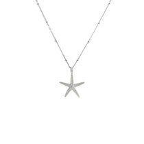 Dainty Silver Starfish Necklace - Dainty London