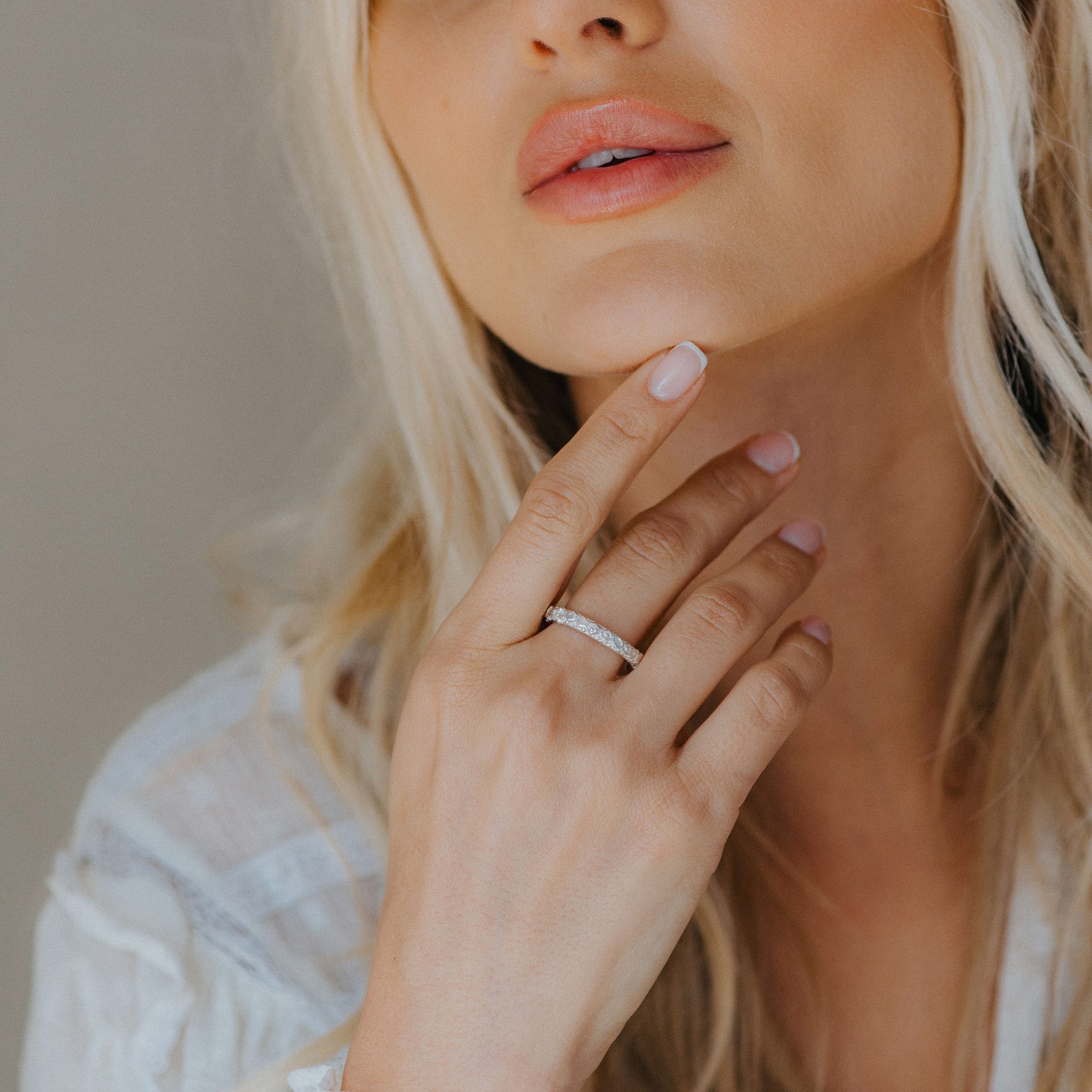 Everyday Gold or Silver Goddess Inspired Ring - Hebe - Dainty London