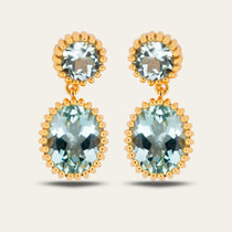 Gold Aurelia Earrings - Dainty London