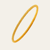 Gold Barnacle Bangle - Dainty London