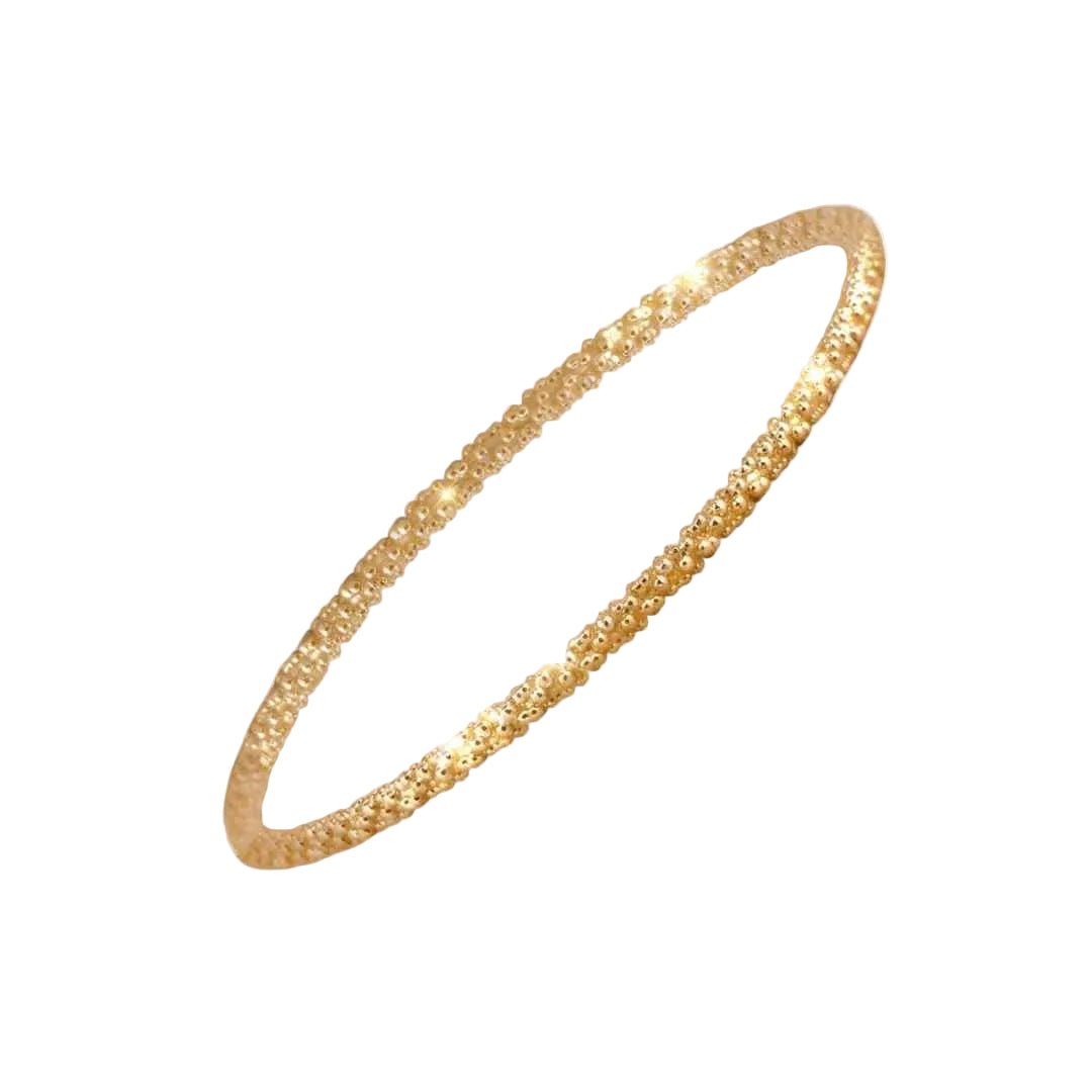 Gold Barnacle Bangle - Dainty London