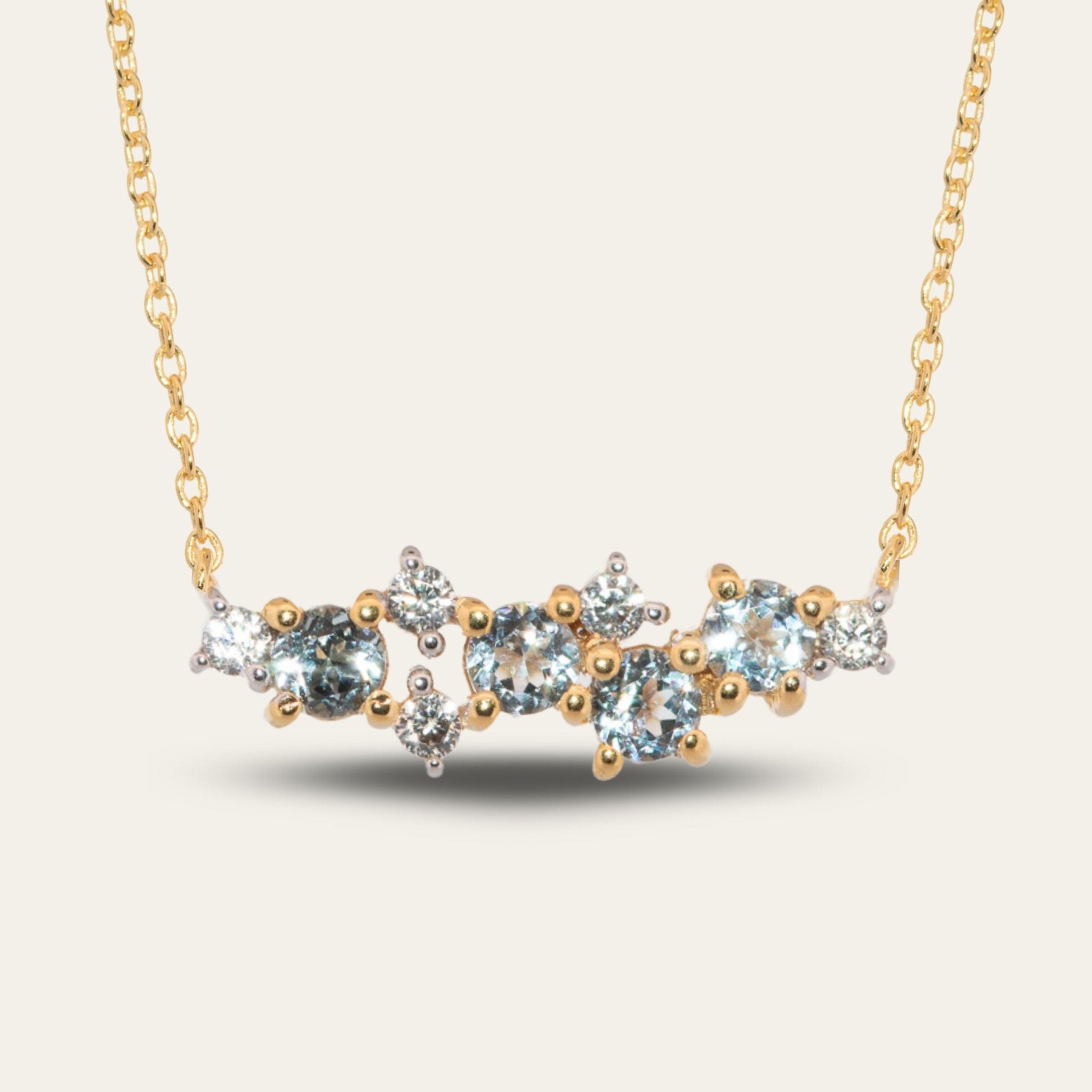 Gold Elara Necklace - Dainty London