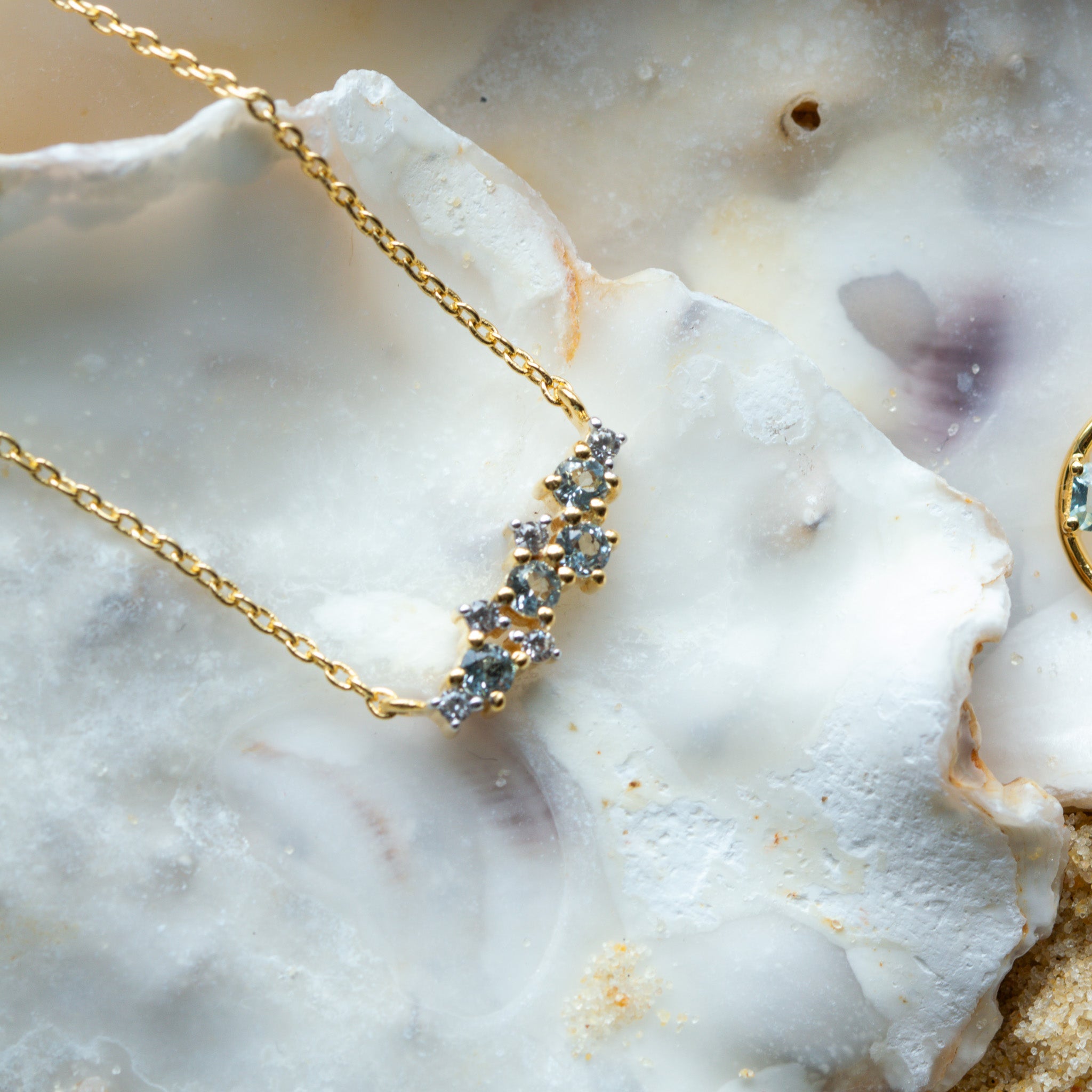 Gold Elara Necklace - Dainty London