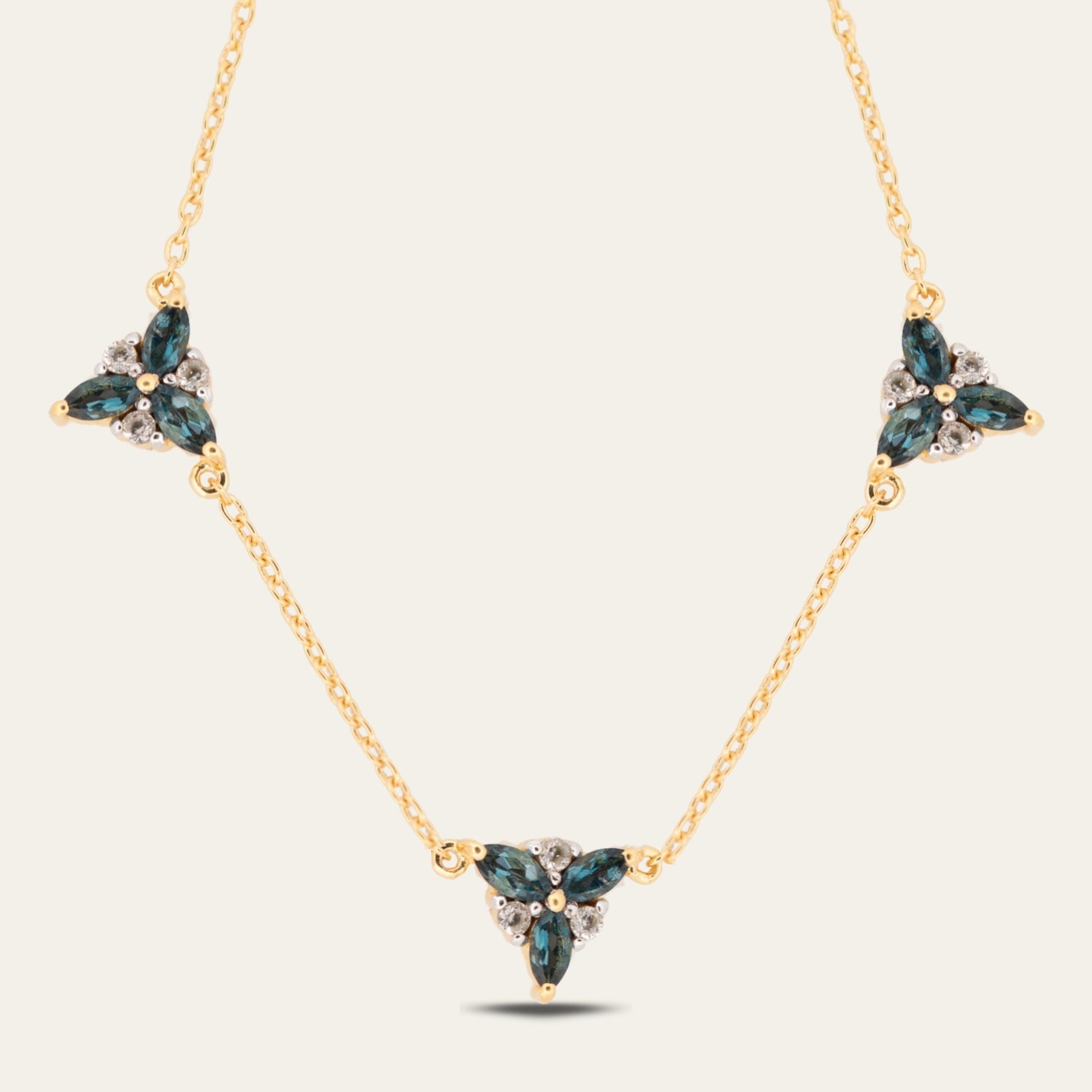 Gold Galene Necklace - Dainty London
